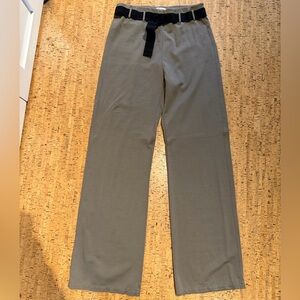 Époque Évolution tan high-waisted dress pants